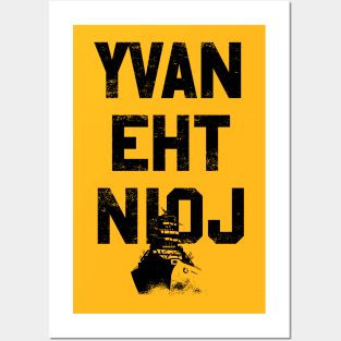 YVAN EHT NIOJ Posters and Art